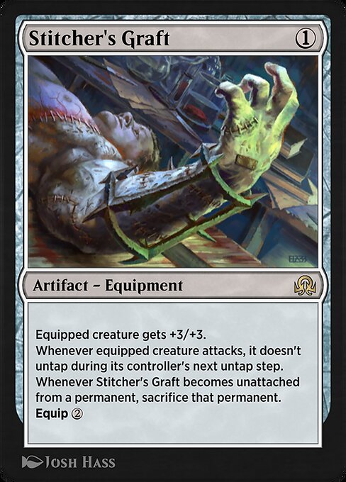 Stitcher's Graft - Shadows over Innistrad Remastered Rare Card