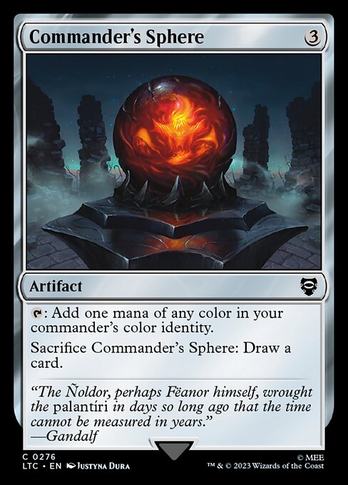 Commander's Sphere - Tales of Middle-earth Commander Common Card
