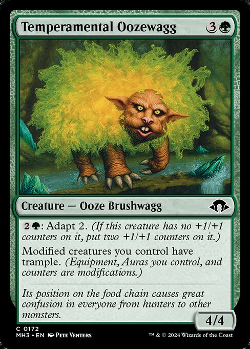 Temperamental Oozewagg - Modern Horizons 3 Common Card