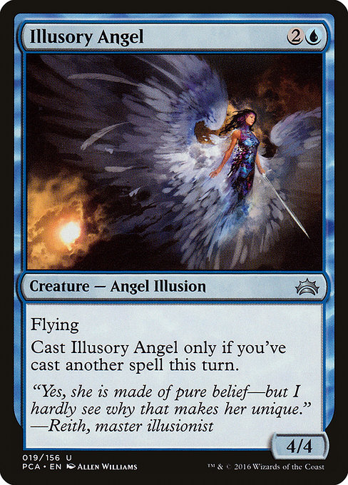 Illusory Angel - Planechase Anthology Uncommon Card