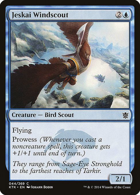 Jeskai Windscout - Khans of Tarkir Common Card