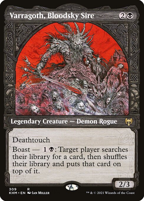 Varragoth, Bloodsky Sire - Kaldheim Rare Card