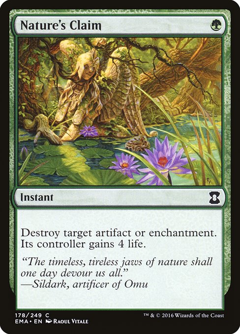 Nature's Claim - Eternal Masters Common Card