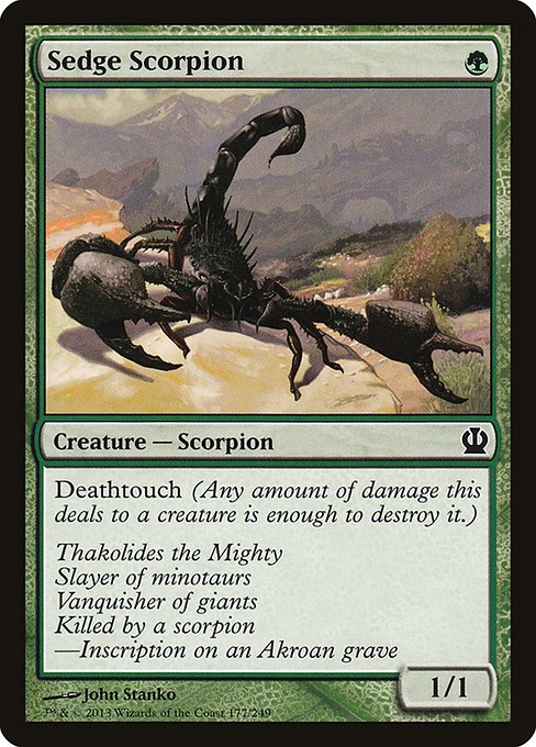 Sedge Scorpion - Theros Common Card