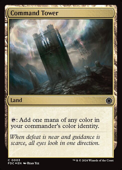 Command Tower - Foundations Commander Common Card