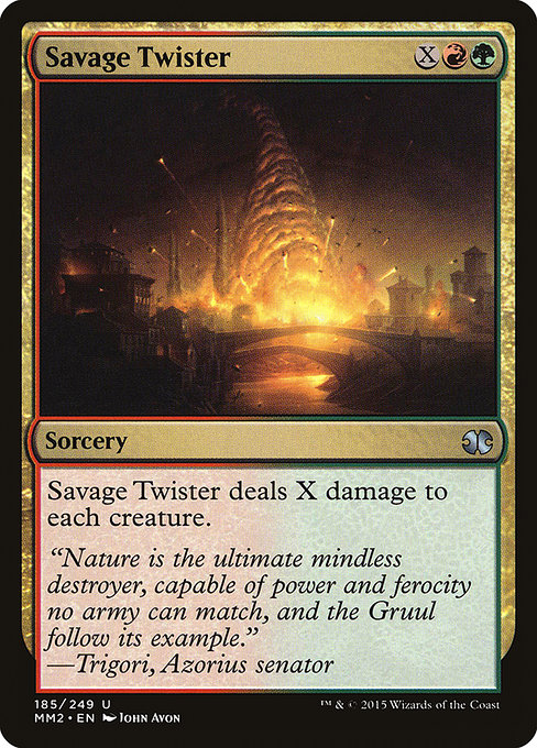 Savage Twister - Modern Masters 2015 Uncommon Card