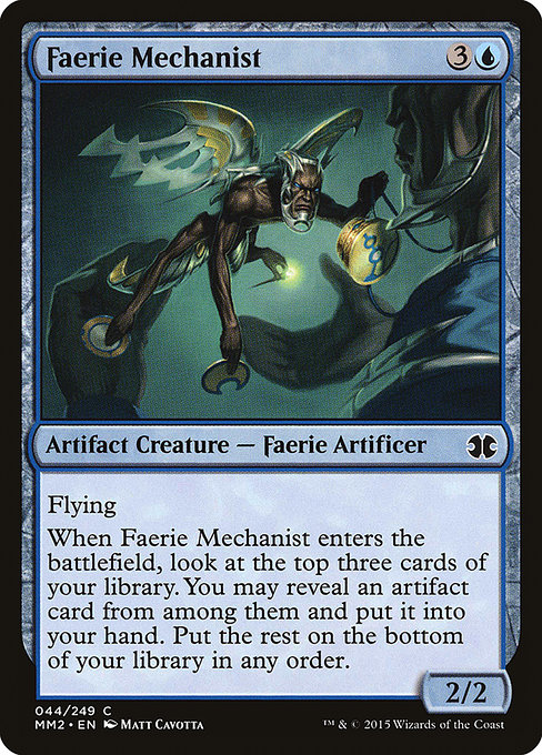 Faerie Mechanist - Modern Masters 2015 Common Card