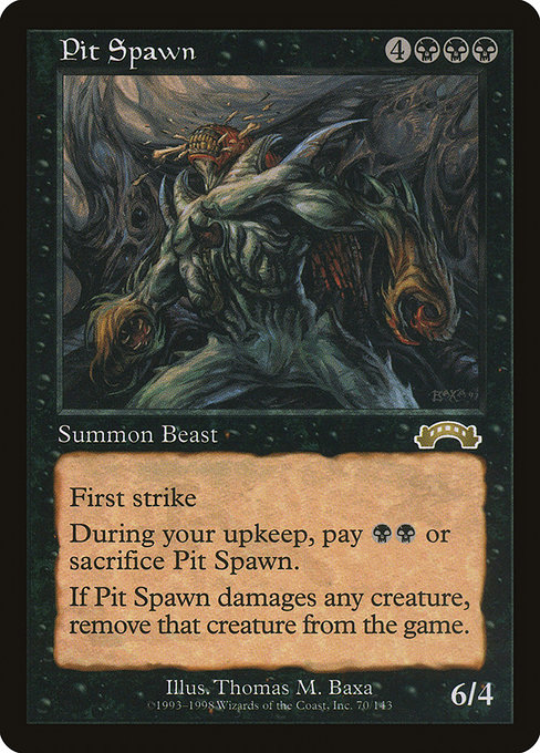 Pit Spawn - Exodus Rare Card