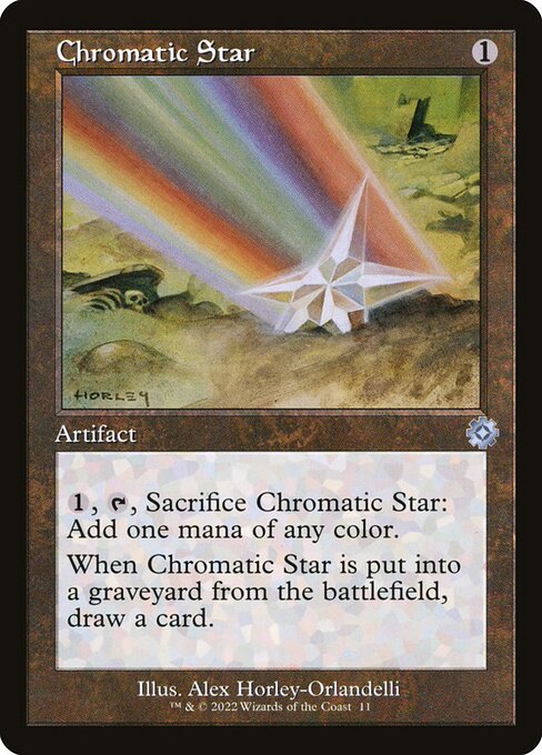 Chromatic Star - The Brothers' War Retro Artifacts Uncommon Card