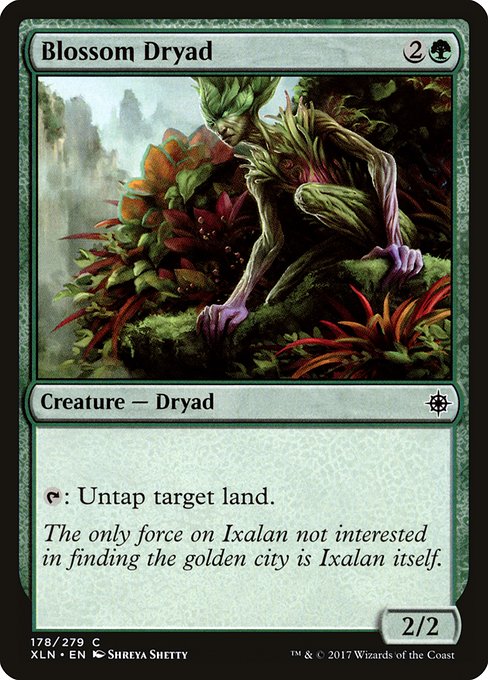 Blossom Dryad - Ixalan Common Card
