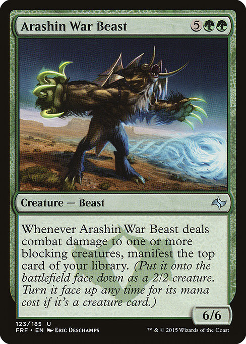Arashin War Beast - Fate Reforged Uncommon Card