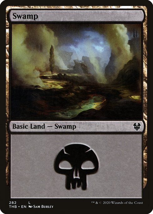 Swamp - Theros Beyond Death Common Card
