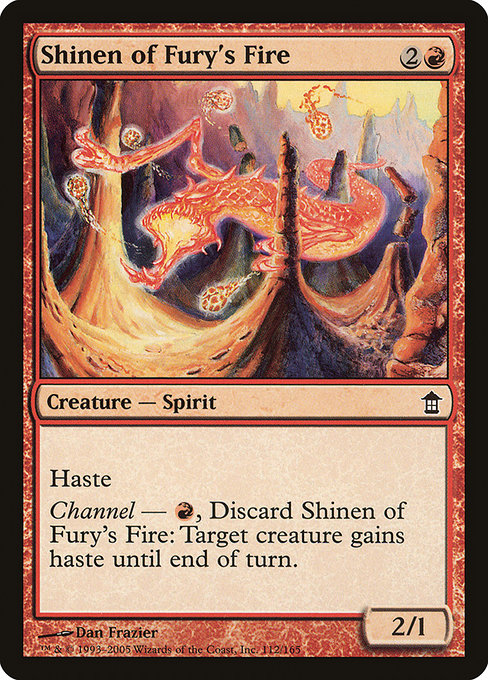Shinen of Fury's Fire - Saviors of Kamigawa Common Card