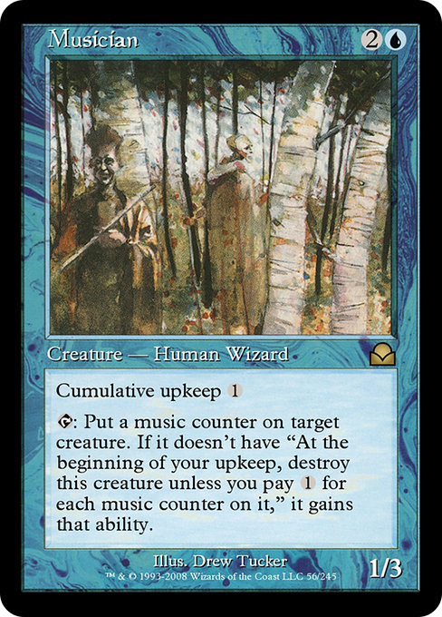 Musician - Masters Edition II Rare Card