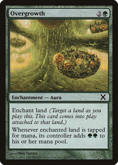Overgrowth - Tenth Edition Common Card
