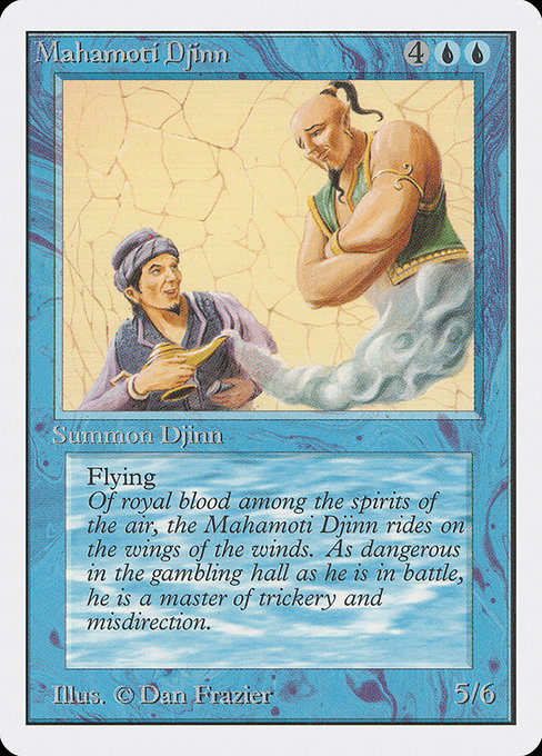 Mahamoti Djinn - Unlimited Edition Rare Card