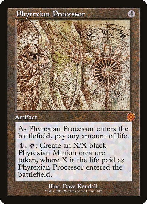 Phyrexian Processor - The Brothers' War Retro Artifacts Mythic Card