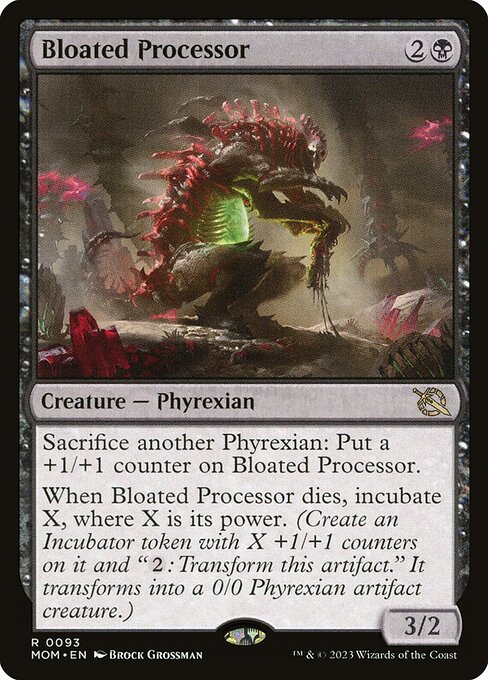 Bloated Processor - March of the Machine Rare Card