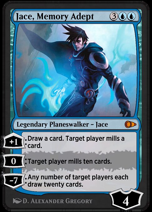 Jace, Memory Adept - Pioneer Masters Mythic Card