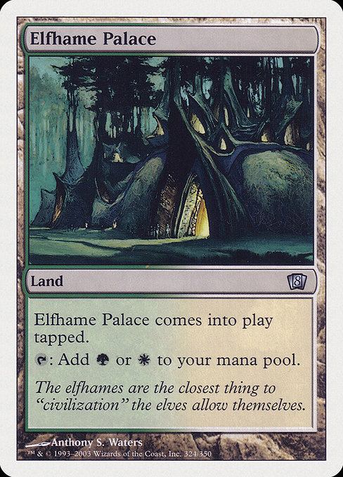 Elfhame Palace - Eighth Edition Uncommon Card