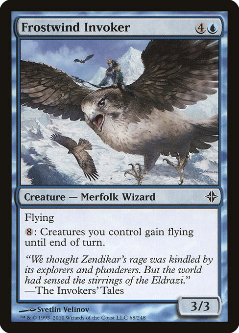 Frostwind Invoker - Rise of the Eldrazi Common Card