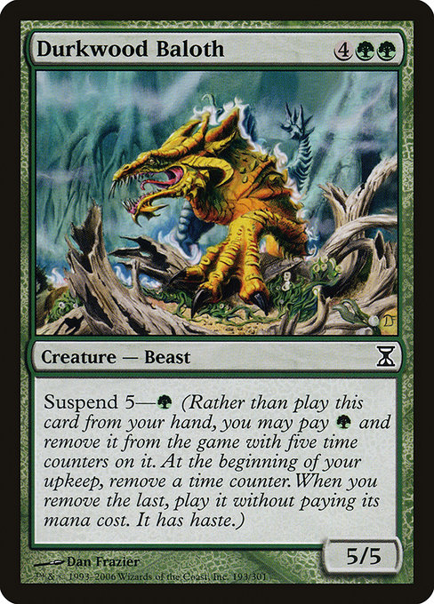 Durkwood Baloth - Time Spiral Common Card