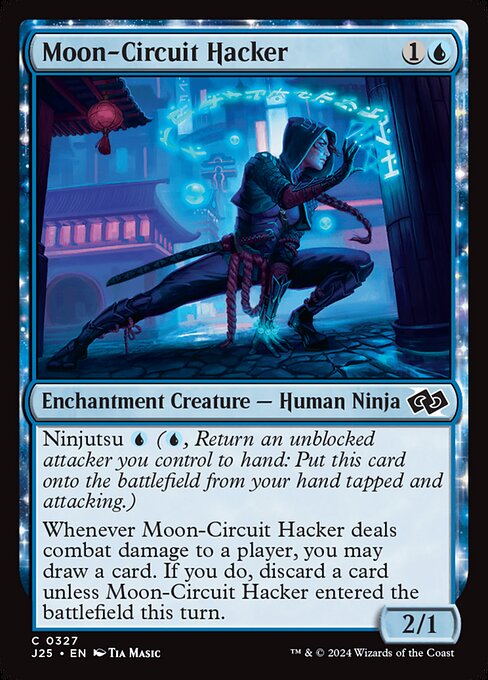 Moon-Circuit Hacker - Foundations Jumpstart Common Card