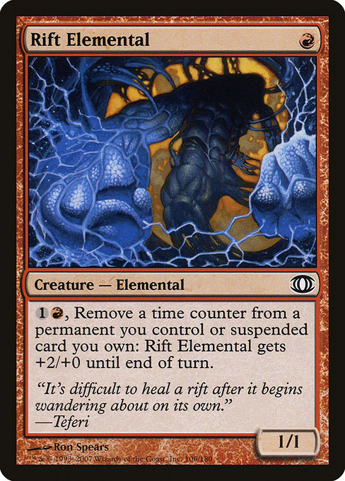 Rift Elemental - Future Sight Common Card