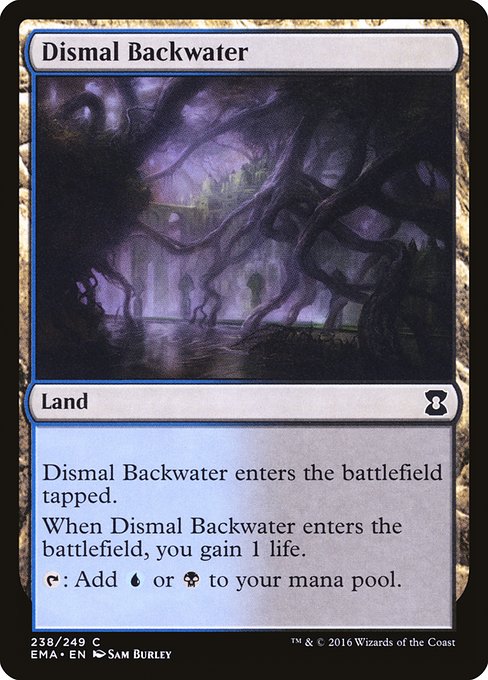 Dismal Backwater - Eternal Masters Common Card