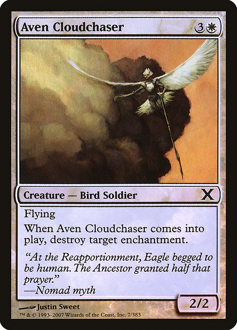 Aven Cloudchaser - Tenth Edition Common Card