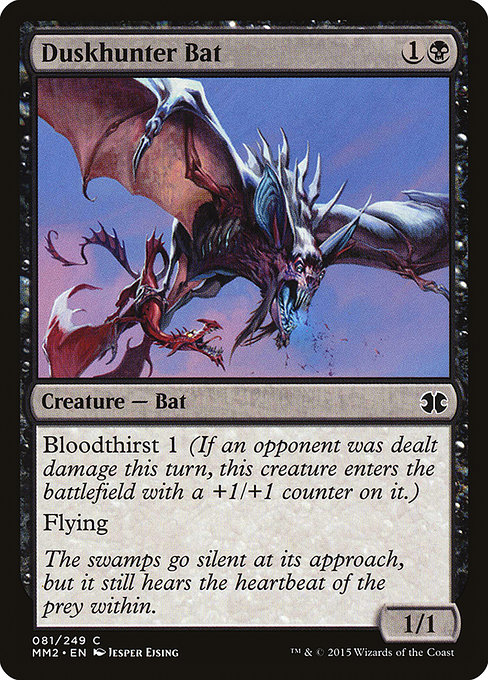 Duskhunter Bat - Modern Masters 2015 Common Card