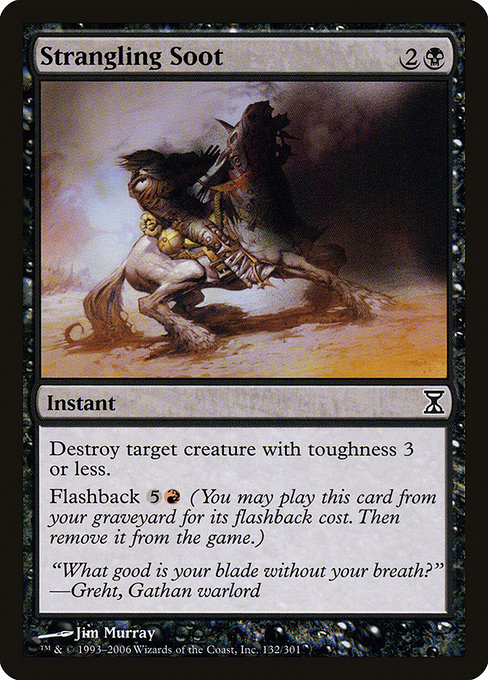 Strangling Soot - Time Spiral Common Card