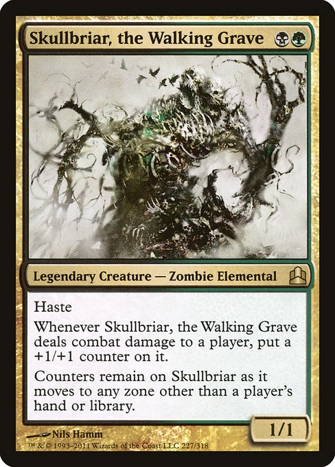 Skullbriar, the Walking Grave - Commander 2011 Rare Card