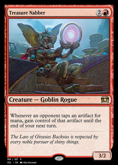 Treasure Nabber - Treasure Chest Rare Card