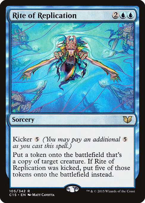 Rite of Replication - Commander 2015 Rare Card