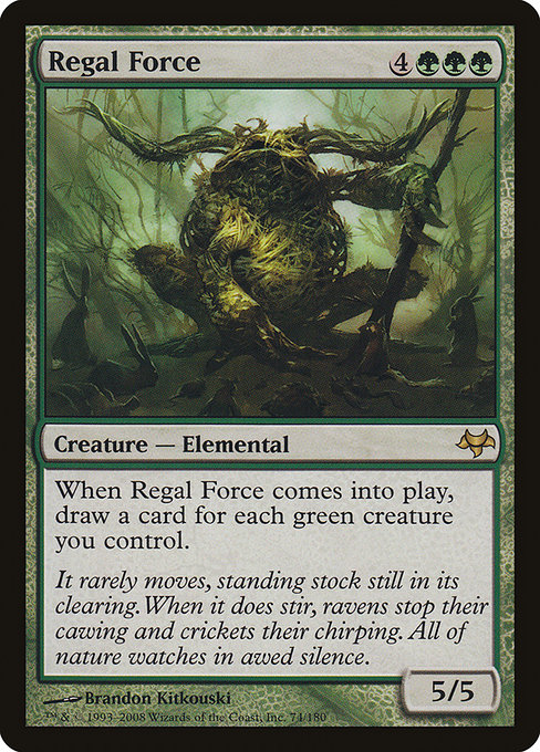 Regal Force - Eventide Rare Card