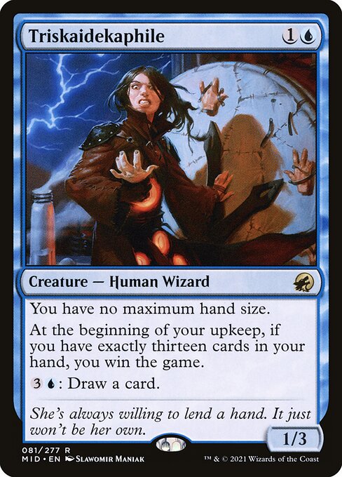 Triskaidekaphile - Innistrad: Midnight Hunt Rare Card