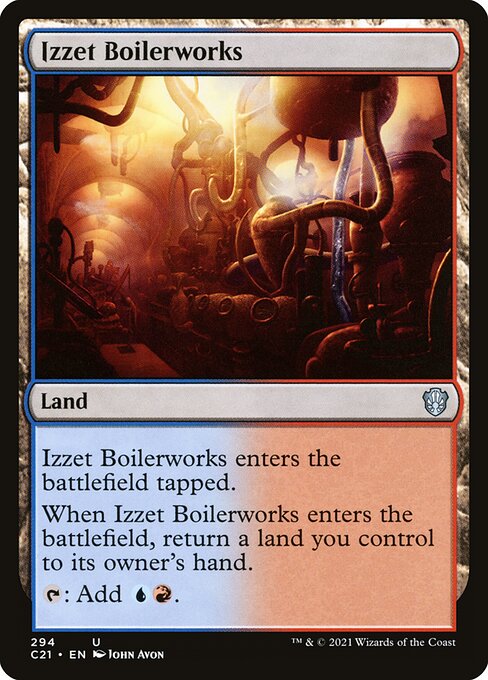 Izzet Boilerworks - Commander 2021 Uncommon Card