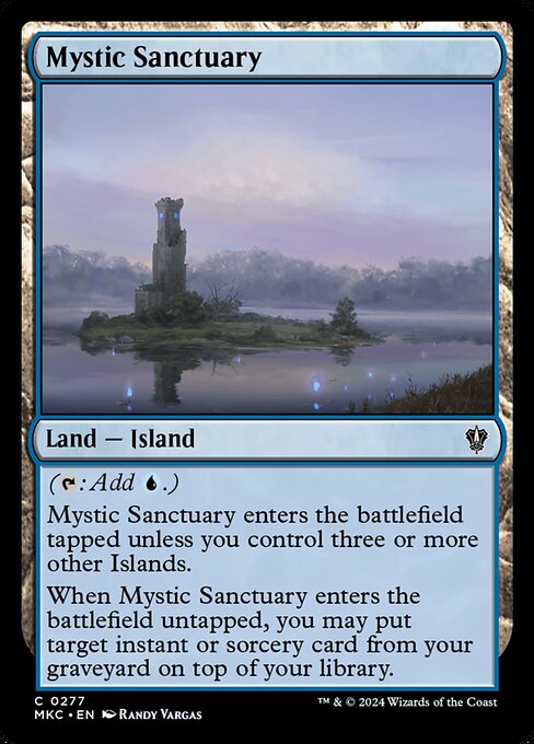 Mystic Sanctuary - Murders at Karlov Manor Commander Common Card