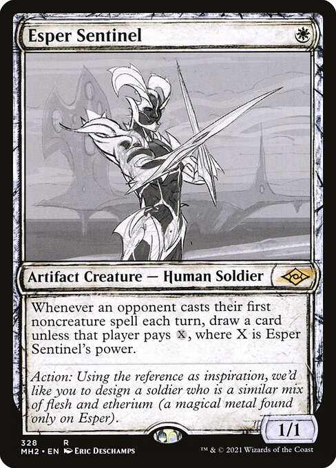 Esper Sentinel - Modern Horizons 2 Rare Card