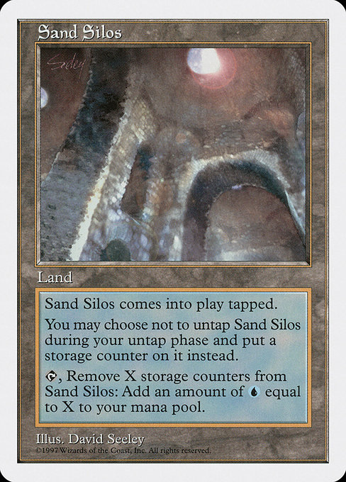 Sand Silos - Fifth Edition Rare Card