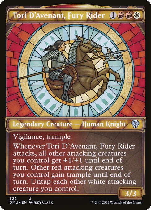 Tori D'Avenant, Fury Rider - Dominaria United Uncommon Card