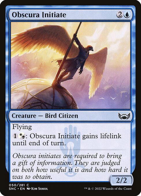 Obscura Initiate - Streets of New Capenna Common Card