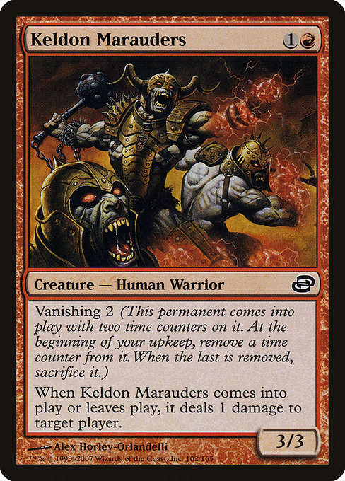 Keldon Marauders - Planar Chaos Common Card