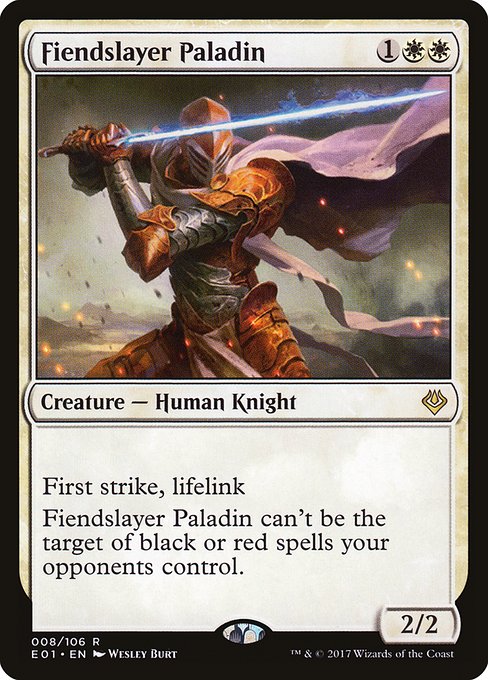 Fiendslayer Paladin - Archenemy: Nicol Bolas Rare Card
