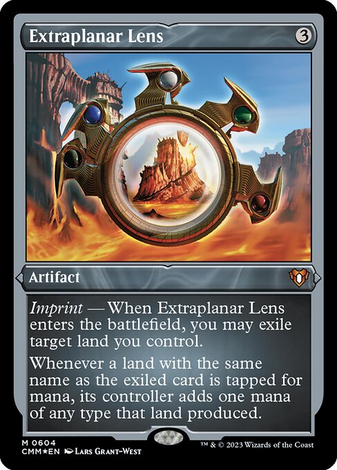 Extraplanar Lens - Commander Masters Mythic Card