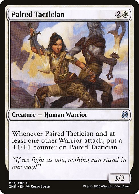 Paired Tactician - Zendikar Rising Uncommon Card