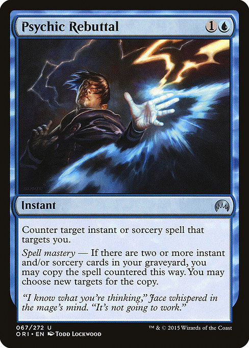 Psychic Rebuttal - Magic Origins Uncommon Card