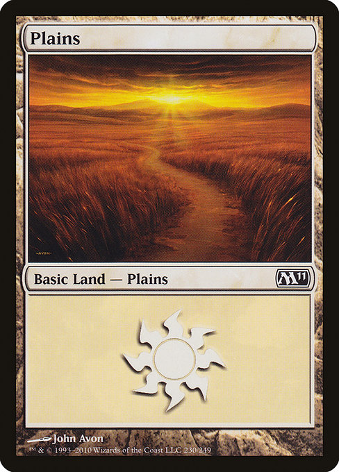 Plains - Magic 2011 Common Card