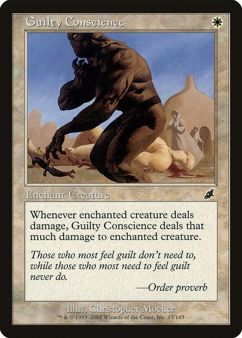 Guilty Conscience - Scourge Common Card